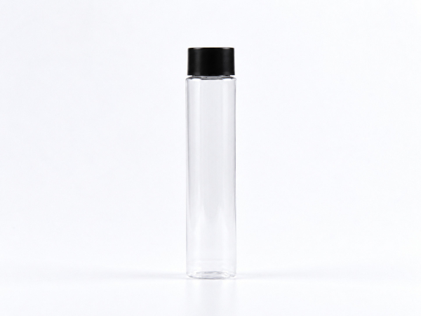PET Röhrchen 100 ml – Schraubverschluss schwarz